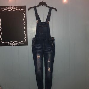 Skinny Denim overalls